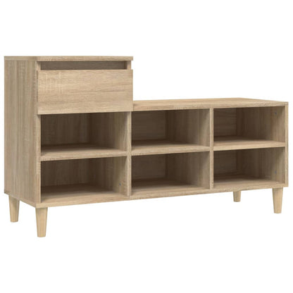 Skoställ Sonoma Ek Skohylla 102x36x60 cm