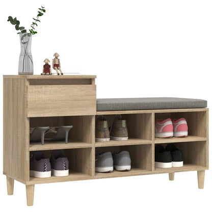 Skoställ Sonoma Ek Skohylla 102x36x60 cm