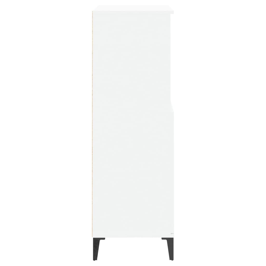 Skåp Vit 60x36x110 cm