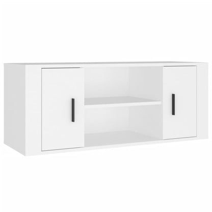 TV-Möbel Vit TV-Bänk 100x35x40 cm