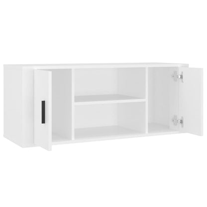 TV-Möbel Vit TV-Bänk 100x35x40 cm
