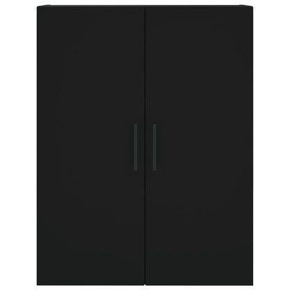 Skåp Svart 69,5x34x180 cm