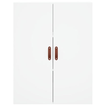 Skåp Vit 69,5x34x180 cm