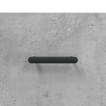 Skåp Betonggrå 69,5x34x180 cm