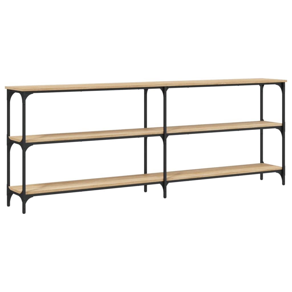 Avlastningsbord Konsollbord Sonoma Ek 200x29x75 cm