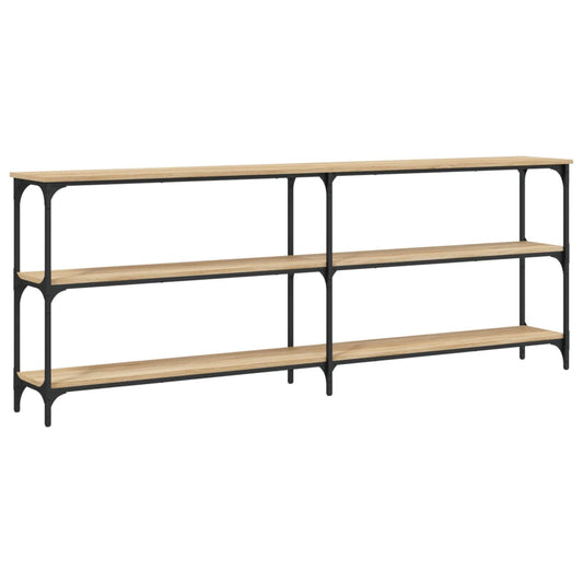 Avlastningsbord Konsollbord Sonoma Ek 200x29x75 cm