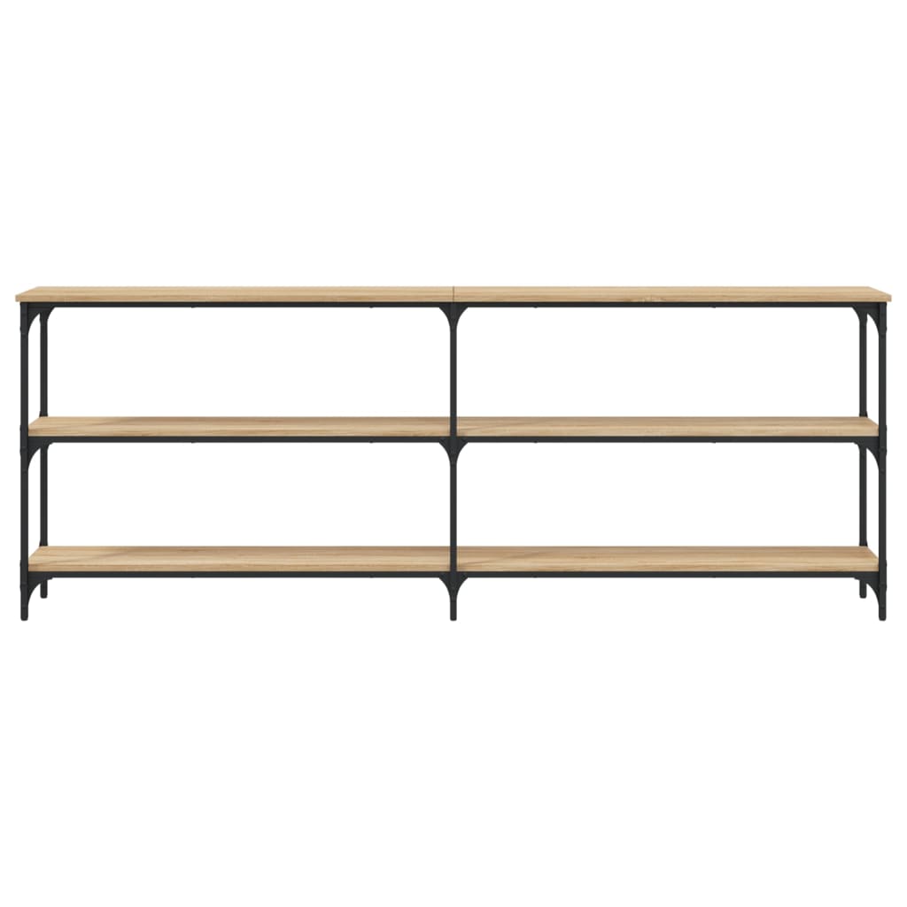 Avlastningsbord Konsollbord Sonoma Ek 200x29x75 cm