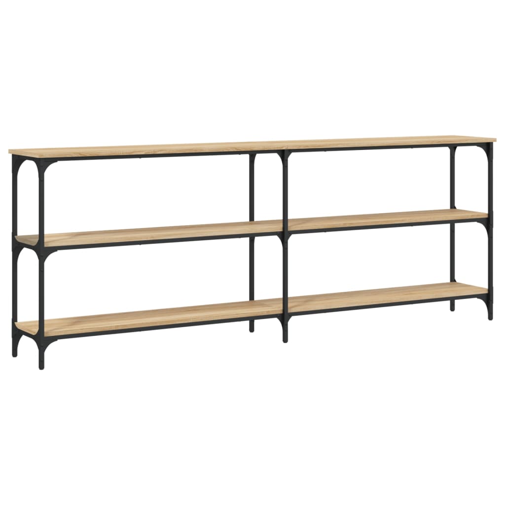 Avlastningsbord Konsollbord Sonoma Ek 200x29x75 cm