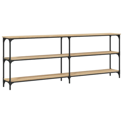 Avlastningsbord Konsollbord Sonoma Ek 200x29x75 cm