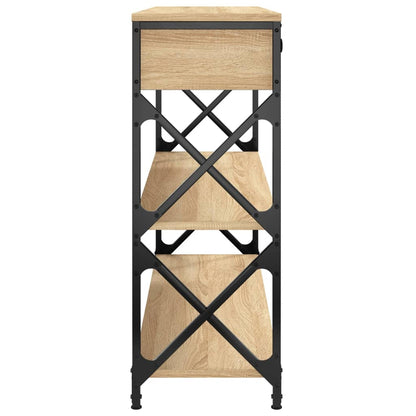 Avlastningsbord Konsollbord Sonoma Ek 100x28x75 cm