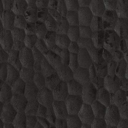 Bokhylla Svart 40x33x75 cm massivt mangoträ