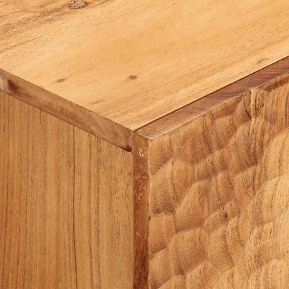 TV-Möbel Trä TV-Bänk 105x33x46 cm massivt akaciaträ