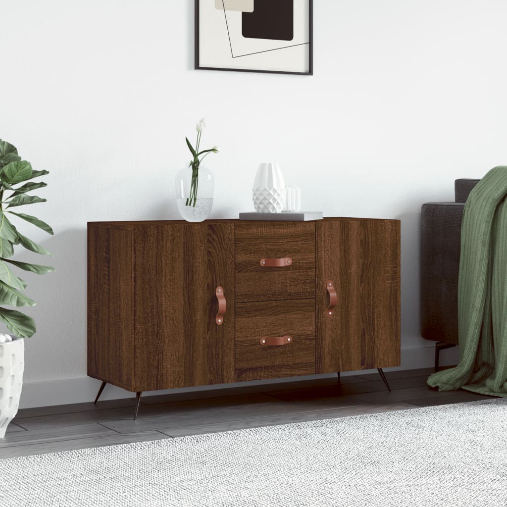 Skänk Brun Ek 100x36x60 cm