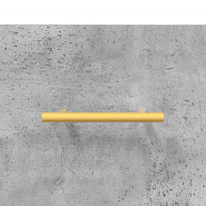 Skänk betonggrå 100x36x60 cm konstruerat trä