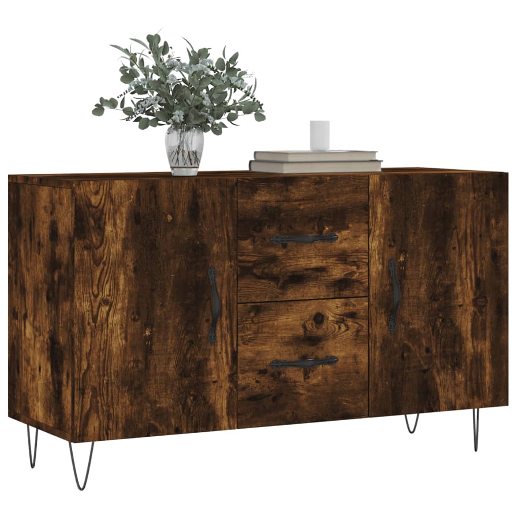 Skänk Rökfärgad Ek 100x36x60 cm