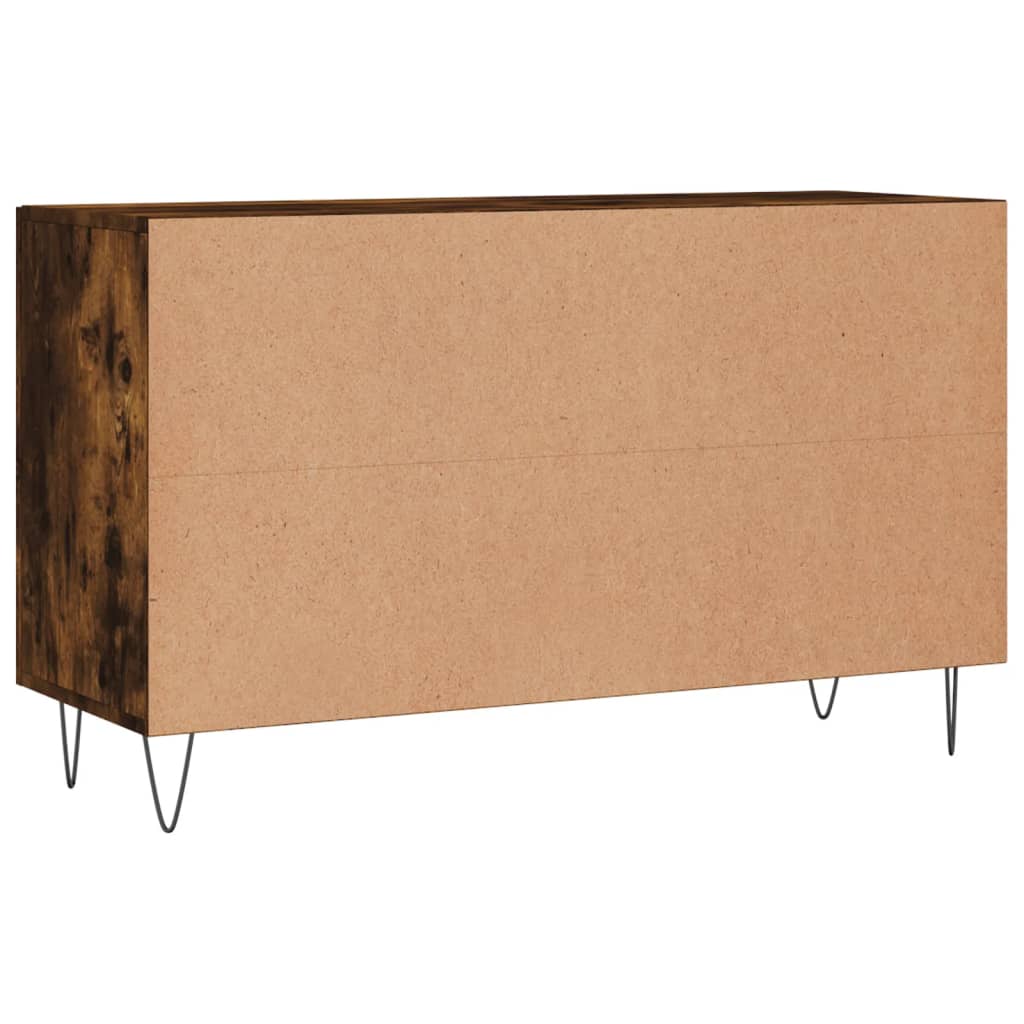 Skänk Rökfärgad Ek 100x36x60 cm