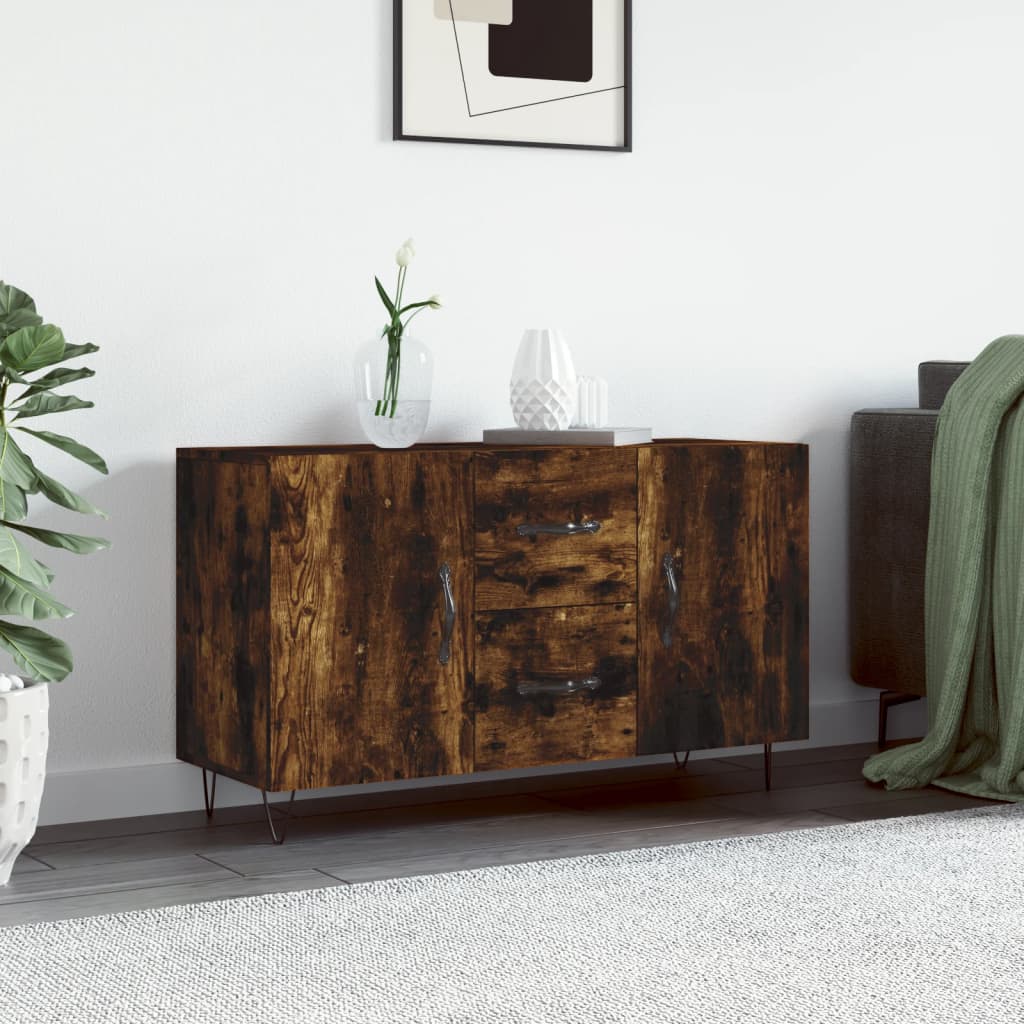 Skänk Rökfärgad Ek 100x36x60 cm