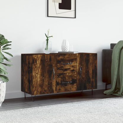 Skänk Rökfärgad Ek 100x36x60 cm
