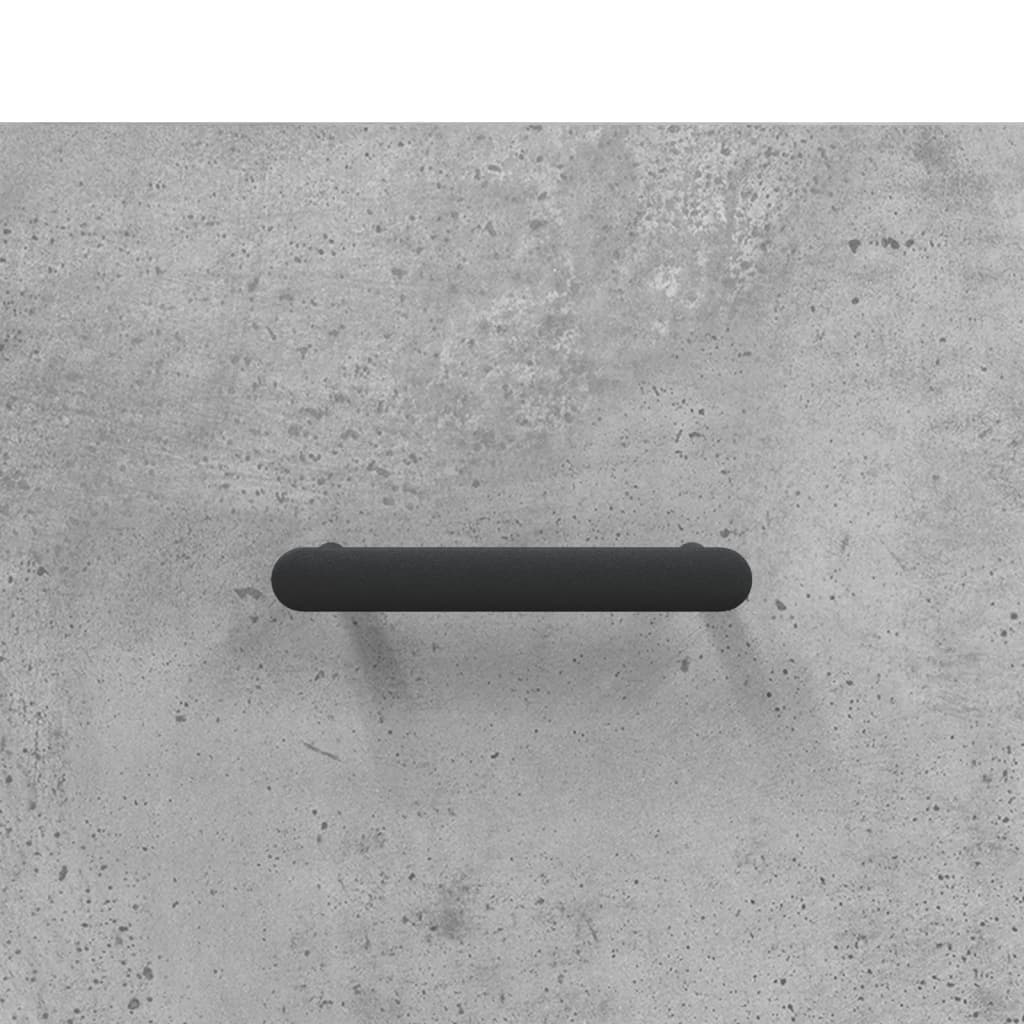 Skåp Betonggrå 69,5x31x115 cm