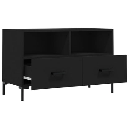 TV-Möbel Svart TV-Bänk 80x36x50 cm