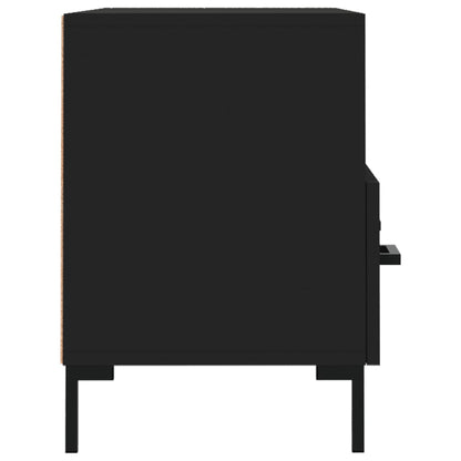 TV-Möbel Svart TV-Bänk 80x36x50 cm
