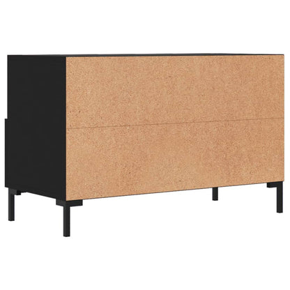 TV-Möbel Svart TV-Bänk 80x36x50 cm