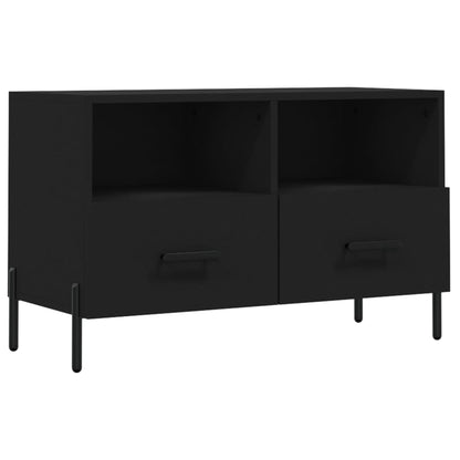 TV-Möbel Svart TV-Bänk 80x36x50 cm