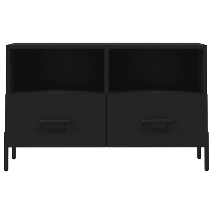 TV-Möbel Svart TV-Bänk 80x36x50 cm