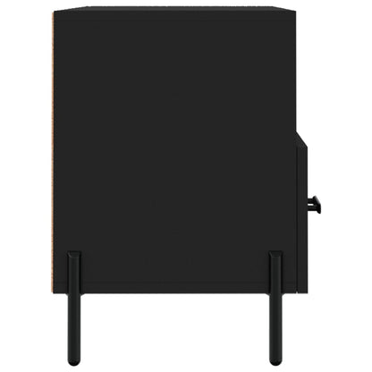 TV-Möbel Svart TV-Bänk 80x36x50 cm