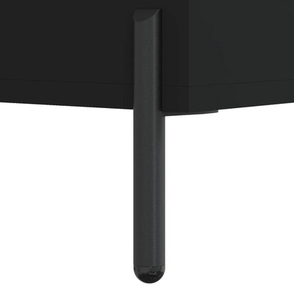 TV-Möbel Svart TV-Bänk 80x36x50 cm