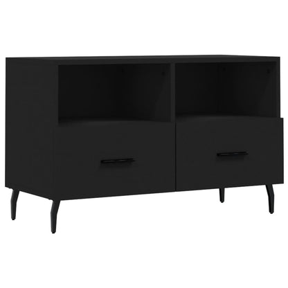 TV-Möbel Svart TV-Bänk 80x36x50 cm