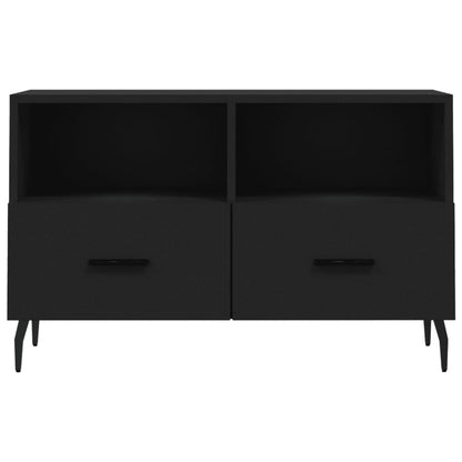 TV-Möbel Svart TV-Bänk 80x36x50 cm