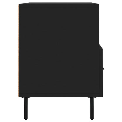 TV-Möbel Svart TV-Bänk 80x36x50 cm