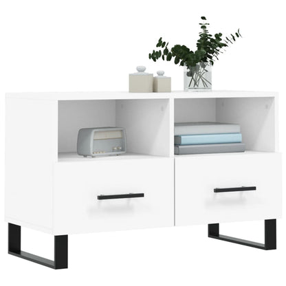 TV-Möbel Vit TV-Bänk 80x36x50 cm