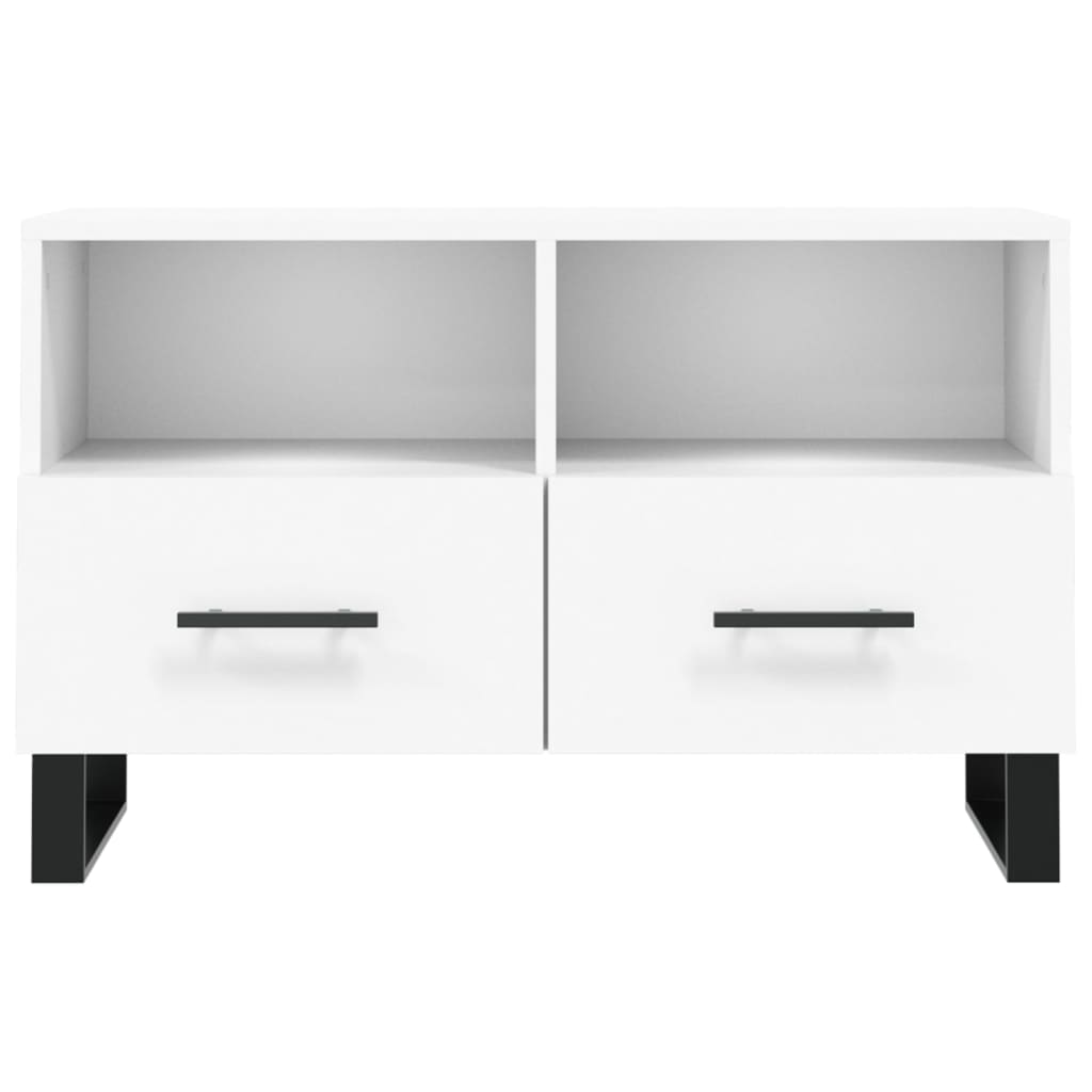 TV-Möbel Vit TV-Bänk 80x36x50 cm