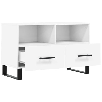 TV-Möbel Vit TV-Bänk 80x36x50 cm