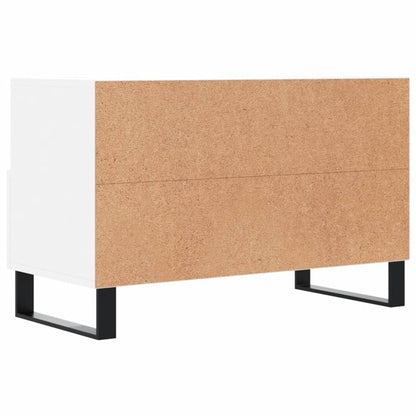 TV-Möbel Vit TV-Bänk 80x36x50 cm