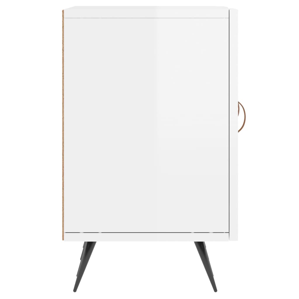 TV-Möbel Högglans Vit TV-Bänk 150x30x50 cm