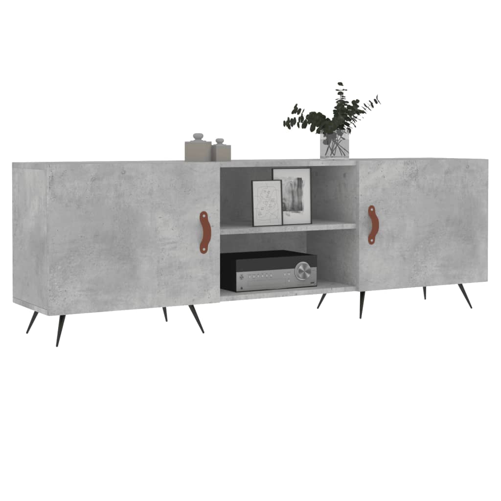 TV-Möbel Betonggrå TV-Bänk 150x30x50 cm