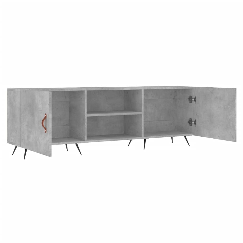 TV-Möbel Betonggrå TV-Bänk 150x30x50 cm