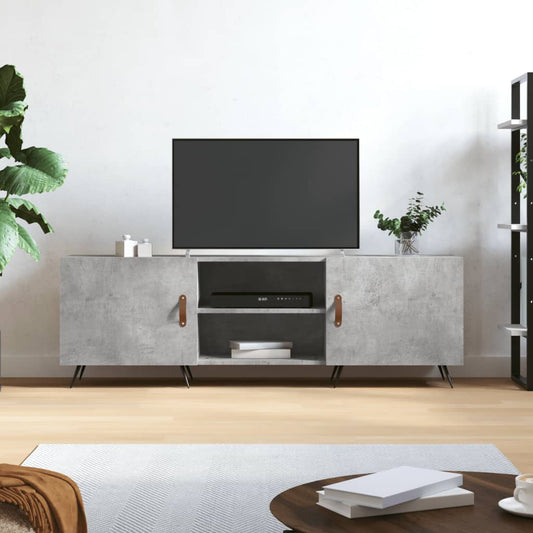 TV-Möbel Betonggrå TV-Bänk 150x30x50 cm