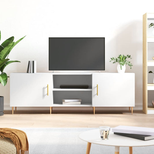 TV-Möbel Vit TV-Bänk 150x30x50 cm