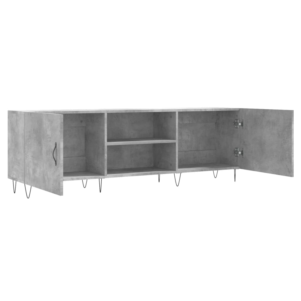 TV-Möbel Betonggrå TV-Bänk 150x30x50 cm