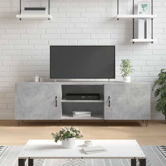 TV-Möbel Betonggrå TV-Bänk 150x30x50 cm