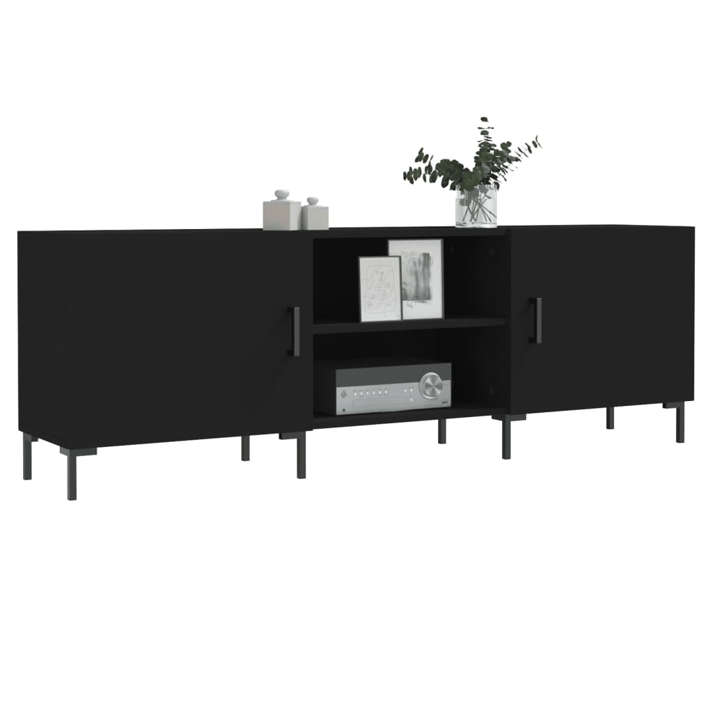TV-Möbel Svart TV-Bänk 150x30x50 cm