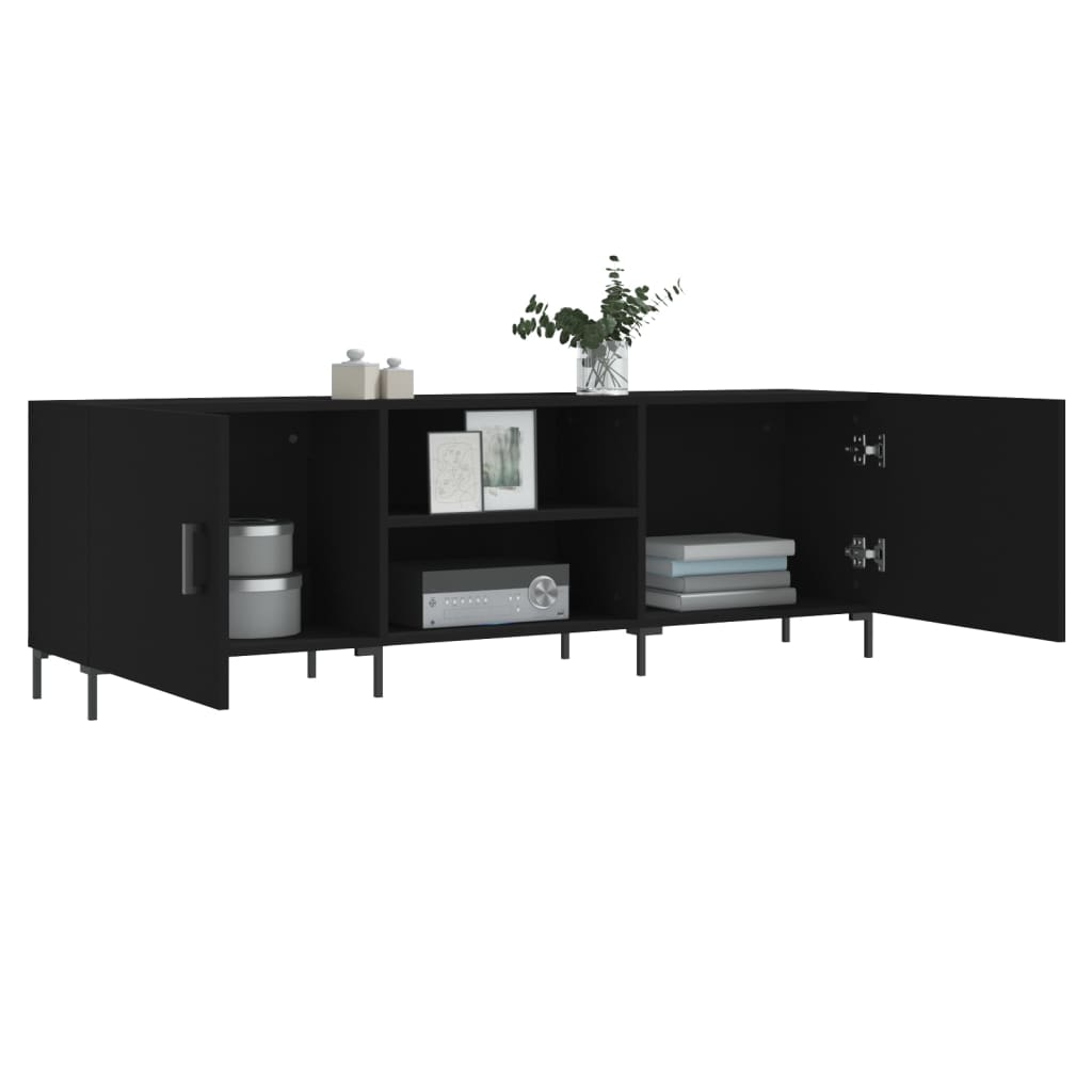 TV-Möbel Svart TV-Bänk 150x30x50 cm