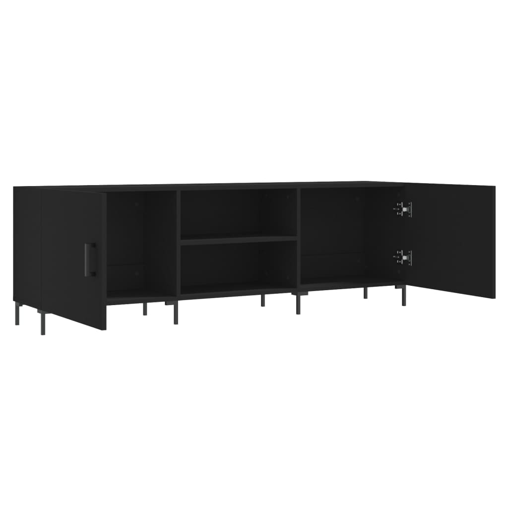 TV-Möbel Svart TV-Bänk 150x30x50 cm