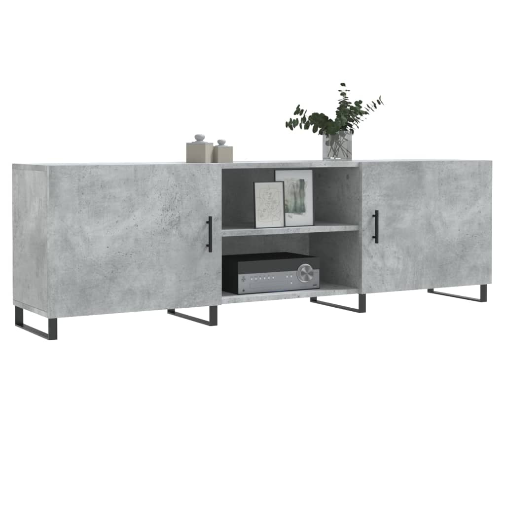 TV-Möbel Betonggrå TV-Bänk 150x30x50 cm