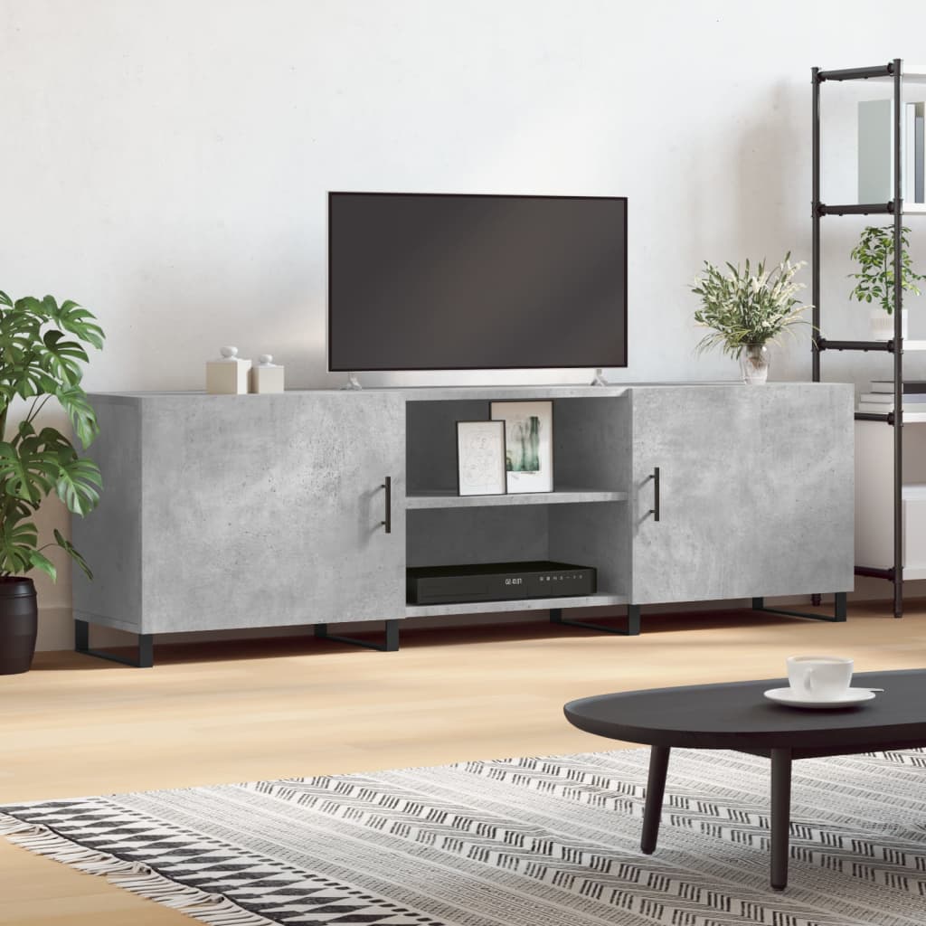 TV-Möbel Betonggrå TV-Bänk 150x30x50 cm