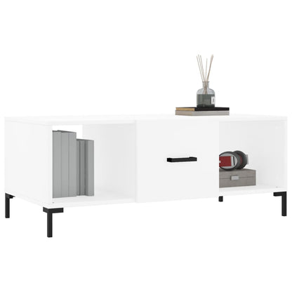 Soffbord Vit 102x50x40 cm